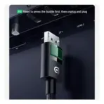 ULTRA HD 8K DISPLAYPORT 1.4 MALE TO MALE CABLE UGREEN DP114 - 80391 - Image 6