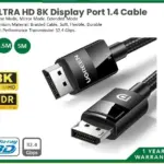 ULTRA HD 8K DISPLAYPORT 1.4 MALE TO MALE CABLE UGREEN DP114 - 80391