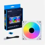 LIAN LI UNI FAN SL-INF 120 FAN INFINITY RGB x1 120MM WHITE - Image 3