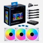 LIAN LI UNI FAN SL-INF 120 INFINITY RGB x3 pack WHITE + CONTROLLER - Image 2
