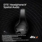 HyperX Cloud Stinger Core Wireless Gaming Headset, NGENUITY Virtual 7.1 ,  DTS Headphone , Adjustable Steel Sliders  , Gaming-grade 2.4Ghz , Noise Cancelling - Black - OPEN BOX  - Image 2
