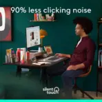 Logitech Signature Plus M750 Wireless White Mouse, Bluetooth & Logi Bolt , for Small to Medium Hands, SilentTouch, SmartWheel, 6 Buttons, Up To 24-Month Battery, Multi-Device, Recycled Plastic, for Windows - macOS - Linux - ChromeOS - iPadOS - Android |  WHITE - Image 10
