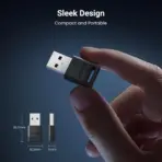 UGREEN USB Bluetooth 5.3 Adapter for PC Accessories - Plug & Play on Windows 11/10/8.1 | Connect Up to 5 Devices | Bluetooth Receiver & Transmitter for Keyboard, Mouse, Headphones, Speakers, Printer | CM591-35995 - Image 4