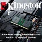 Kingston ValueRAM 16GB DDR5 5600MT/s CL46 1.1V SODIMM Laptop Memory – Advanced Speed, Absolute Stability, Amazing Compatibility with Intel XMP & AMD | KVR56S46BS8-16 - Image 2