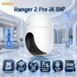 IMOU Ranger 2 Pro 3K 5MP Indoor Smart Security Camera, Dual-Band Wi-Fi 6, 355° Pan & Tilt, Human and Pet Detection, Two-Way Audio, 10m Night Vision, ONVIF and 512GB microSD