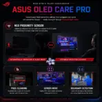 ASUS ROG Strix OLED XG32UQDMS 31.5-Inch 4K QD-OLED Gaming Monitor, 240Hz, 0.03ms, HDR True Black 400, 99% DCI-P3, Dual HDMI 2.1, G-SYNC, FreeSync Premium Pro and OLED Care Pro - Image 4