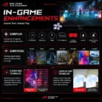 ASUS ROG Strix OLED XG32UQDMS 31.5-Inch 4K QD-OLED Gaming Monitor, 240Hz, 0.03ms, HDR True Black 400, 99% DCI-P3, Dual HDMI 2.1, G-SYNC, FreeSync Premium Pro and OLED Care Pro - Image 9