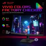 ASUS ROG Strix XG32WCS 31.5-Inch QHD 1500R Fast VA Gaming Monitor, 180Hz, 1ms GtG, HDR400, ELMB Sync, FreeSync, USB-C DP Alt Mode, DisplayPort 1.4 and HDMI 2.0 - Image 5
