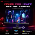 ASUS ROG Strix XG32WCS 31.5-Inch QHD 1500R Fast VA Gaming Monitor, 180Hz, 1ms GtG, HDR400, ELMB Sync, FreeSync, USB-C DP Alt Mode, DisplayPort 1.4 and HDMI 2.0 - Image 6