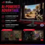 ASUS ROG Strix XG32WCS 31.5-Inch QHD 1500R Fast VA Gaming Monitor, 180Hz, 1ms GtG, HDR400, ELMB Sync, FreeSync, USB-C DP Alt Mode, DisplayPort 1.4 and HDMI 2.0 - Image 7