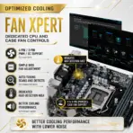 ASUS H110M-F DDR4 Micro-ATX Motherboard With LGA 1151, Intel 7th/6th Gen CPU Support, 2x DIMMs DDR4-2400, PCIe 3.0 x16, Gigabit LAN, VGA, SATA 6Gb/s, USB 3.0, 8-Channel Audio And EZ Flash 3 - Image 6