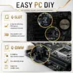 ASUS H110M-F DDR4 Micro-ATX Motherboard With LGA 1151, Intel 7th/6th Gen CPU Support, 2x DIMMs DDR4-2400, PCIe 3.0 x16, Gigabit LAN, VGA, SATA 6Gb/s, USB 3.0, 8-Channel Audio And EZ Flash 3 - Image 8