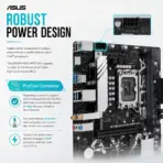 ASUS B760M-AYW WIFI D4 Micro-ATX Motherboard, LGA 1700, 2 x DIMMs DDR4 5333Mhz (OC), PCIe 4.0, Dual M.2 64Gbps, WiFi 6, Bluetooth 5.2, 2.5Gb Ethernet, HDMI 2.1, 14th / 13th / 12th Gen  - Image 10