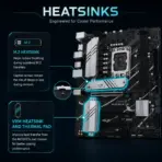 ASUS PRIME B760M-A D4 Micro-ATX Motherboard, LGA 1700, 4x DDR4 5333(OC), PCIe 4.0, Dual M.2 64Gbps, 2.5Gb Ethernet, Dual HDMI 2.1, DisplayPort, Front USB-C, 14th / 13th / 12th Gen - Image 8