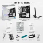 ASUS ROG Strix B760-G Gaming WiFi S Micro-ATX Motherboard,  LGA 1700, 4x DDR5 7800+MT/s, PCIe 5.0, Dual M.2, WiFi 6E, 2.5GbE, USB-C 20Gbps and SupremeFX Audio, 14th / 13th / 12th Gen - Image 10