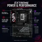 ASUS ROG Maximus Z890 Hero ATX Motherboard, LGA1851, 4x DDR5 9200+ MT/s OC, 22+1+2+2 Power Stages, 6 M.2, PCIe 5.0, WiFi 7, 5GbE + 2.5GbE, Thunderbolt 4, SupremeFX Audio, USB 20Gbps - Image 8