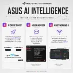 ASUS ROG Strix B850-G Gaming WiFi mATX Motherboard, AM5, 4x DDR5 8000+ MT/s OC, 14+2+1 80A Power Stages, PCIe 5.0, 4 M.2, WiFi 7, 2.5GbE, USB-C 20Gbps, for 9000 & 8000 & 7000 Ryzen Series  - Image 8
