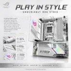ASUS ROG Strix B850-G Gaming WiFi mATX Motherboard, AM5, 4x DDR5 8000+ MT/s OC, 14+2+1 80A Power Stages, PCIe 5.0, 4 M.2, WiFi 7, 2.5GbE, USB-C 20Gbps, for 9000 & 8000 & 7000 Ryzen Series  - Image 11