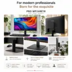 MSI PRO MP246E18 24-Inch FHD 180Hz IPS Business Monitor, 1ms MPRT, HDR Ready, Adaptive-Sync, HDMI 2.0b, 108.58% sRGB, Tilt Adjustment, VESA 100 × 100mm - Image 3