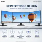 MSI PRO MP273L E14 27-Inch FHD 144Hz IPS Business Monitor, HDR Ready, AMD FreeSync, PerfectEdge, EyesErgo, HDMI 2.0, VGA, VESA Mount & MSI Power Link - Image 6