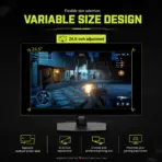 MSI MAG 276QRDY54 26.5-Inch WQHD WOLED Gaming Monitor, 720Hz /540Hz Dual Mode, 0.02ms, DisplayHDR True Black 500, 1500-Nit Peak, USB-C 65W, KVM, 4-Way Adjustable - Image 8