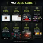 MSI MAG 276QRDY54 26.5-Inch WQHD WOLED Gaming Monitor, 720Hz /540Hz Dual Mode, 0.02ms, DisplayHDR True Black 500, 1500-Nit Peak, USB-C 65W, KVM, 4-Way Adjustable - Image 9