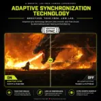 MSI MAG 276QRDY54 26.5-Inch WQHD WOLED Gaming Monitor, 720Hz /540Hz Dual Mode, 0.02ms, DisplayHDR True Black 500, 1500-Nit Peak, USB-C 65W, KVM, 4-Way Adjustable - Image 12