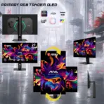 MSI MAG 276QRDY54 26.5-Inch WQHD WOLED Gaming Monitor, 720Hz /540Hz Dual Mode, 0.02ms, DisplayHDR True Black 500, 1500-Nit Peak, USB-C 65W, KVM, 4-Way Adjustable - Image 15