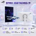 ASUS ROG Strix XG27ACMEG 27-Inch QHD Fast IPS Monitor – 260Hz OC, 0.3ms Min, DisplayHDR 400, G-SYNC Compatible, FreeSync Premium, 4-Way Adjustable Stand