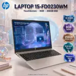 HP Laptop 15-fd0230wm : Intel® Core i3-N305  | 8GB DDR4 RAM ; 256GB NVMe | 15.6-inch  FHD IPS Touch Display | UHD Graphics | Windows 11 | Cozy Cashmere  (C68GJUA)