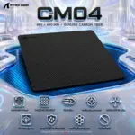 Attack Shark CM04 XL Carbon Fiber Gaming Mousepad – 490 × 490 × 2mm, Speed-Control Surface, Uniform X/Y Tracking, PixArt Optimized, Water/Oil/Dust Repellent