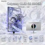 Samsung Odyssey OLED G8 G80SD 32″ 4K QD-OLED Smart Gaming Monitor – 240Hz, 0.03ms, FreeSync Premium Pro, G-SYNC Compatible, Built-in Speakers, HDMI 2.1 & Gaming Hub | LS32DG802SUXXU