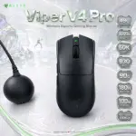 Razer Viper V4 Pro Wireless Esports Gaming Mouse: Symmetrical, 49g Lightweight, 8K Polling, 50K DPI Optical Sensor, Gen-4 Optical Switches, 6 Programmable Controls, HyperSpeed Wireless | BLACK