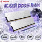 KingBank KJXS 8GB DDR5-6000 CL36 Heatsink RAM – Hynix, 1.35V, 288-Pin UDIMM, Intel/AMD, XMP 3.0 & AMD EXPO, Aluminum Heatsink | K5.01.FP05EC7201