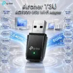 TP-Link Archer T3U AC1300 Mini Wireless MU-MIMO USB Adapter, Dual-Band 400Mbps + 867Mbps, USB 3.0, 802.11ac, Windows & Mac Compatible