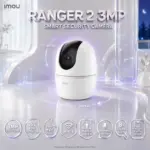 IMOU Ranger 2 3MP Indoor Smart Security Camera – 2304×1296, Wi-Fi 6, 355° Pan, Two-Way Audio, Human Detection, 10m Night Vision & 512GB microSD