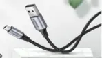 UGREEN US290 60147 USB-A To Micro-USB Cable, 1.5M, USB 2.0, 2.4A Fast Charging, Nylon Braided - Image 3