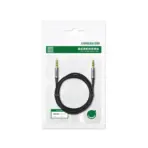 UGREEN AV183 3.5mm Male-to-Male 4-Pole TRRS Hi-Fi AUX Cable 3m with Mic Support - Image 2