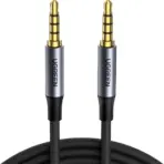 UGREEN AV183 3.5mm Male-to-Male 4-Pole TRRS Hi-Fi AUX Cable 3m with Mic Support - Image 3