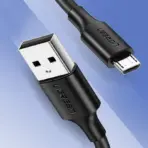 UGREEN 60137 1.5M USB-A To Micro USB 2.0 Cable, Black, 480 Mbps, Quick Charge Support - Image 2