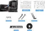 MSI PRO Z790-P WiFi ProSeries Motherboard (Supports 12th/13th Gen Intel Processors, LGA 1700, DDR5, PCIe 5.0, M.2, 2.5Gbps LAN, USB 3.2 Gen2, Wi-Fi 6E, ATX) | REFURBISHED - Image 8