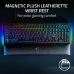 Razer BlackWidow V4 Full-Size Wired Mechanical Gaming Keyboard With Green Clicky Switches, Chroma RGB, 6 Macro Keys, Magnetic Wrist Rest, Media Roller, Snap Tap, And 8K Polling - Image 5