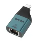 ONTEN OTN-UC101 USB-C Gigabit Ethernet Adapter – 1000Mbps RJ45 Network Card With 1000M/100M/10M Support, Aluminum Alloy + ABS Compact Design - Image 3