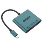 ONTEN OTN-9175B Type-C to Dual HDMI Adapter – Single Display Up to 4K@60Hz, Dual HDMI Output Up to 4K@30Hz with Multi-Stream Transport (MST) - Image 2
