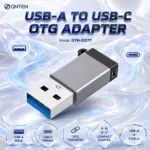 ONTEN OTN-5311T USB-A to USB-C Female OTG Adapter Converter, Compact Type-C Interface Adapter for Compatible USB, Charging and OTG Connections