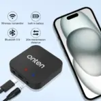 ONTEN OTN-BT102 2-in-1 Wireless Audio Receiver & Transmitter – Bluetooth 5.0 Audio Adapter With 3.5mm I/O, A2DP & AVCP Support, >95dB SNR, 20m Range, and 5V Power - Image 3
