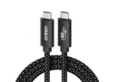 ONTEN OTN-CC202 USB4 Gen 3 & Thunderbolt 4 USB-C Cable 1M – 40Gbps Data, PD 100W 5A/20V Charging, E-Marker, 8K Display & Nylon Braided Aluminum Design - Image 4