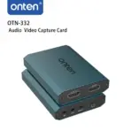ONTEN OTN-332 4K Capture Card, USB-C Uplink with HDMI Input & HDMI Output, 3.5mm Microphone Input and Audio Output for Video Capture, Streaming & Recording - Image 4