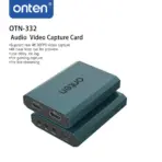 ONTEN OTN-332 4K Capture Card, USB-C Uplink with HDMI Input & HDMI Output, 3.5mm Microphone Input and Audio Output for Video Capture, Streaming & Recording - Image 5