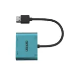ONTEN HDMI to HDMI + VGA with Audio Adapter, Up to 2K@60Hz HDMI & VGA Output, 3.5mm Audio Output, USB-C 5V Power Input, 170mm Cable, Aluminium Alloy + ABS - Image 4
